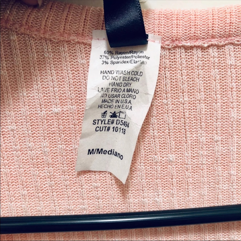 Pink Ribbed Midi Dress - Picture 5 of 7